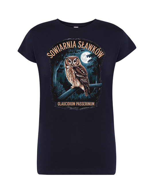 koszulka damska - sowa Glaucidium passerinum