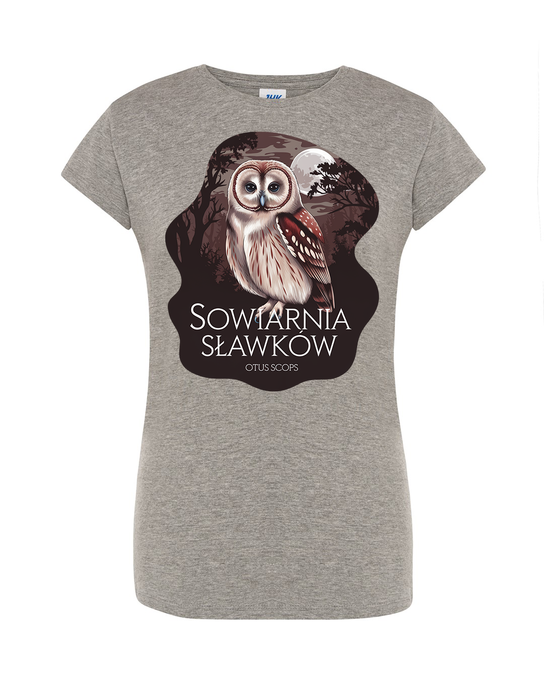 koszulka damska - sowa Otus scops