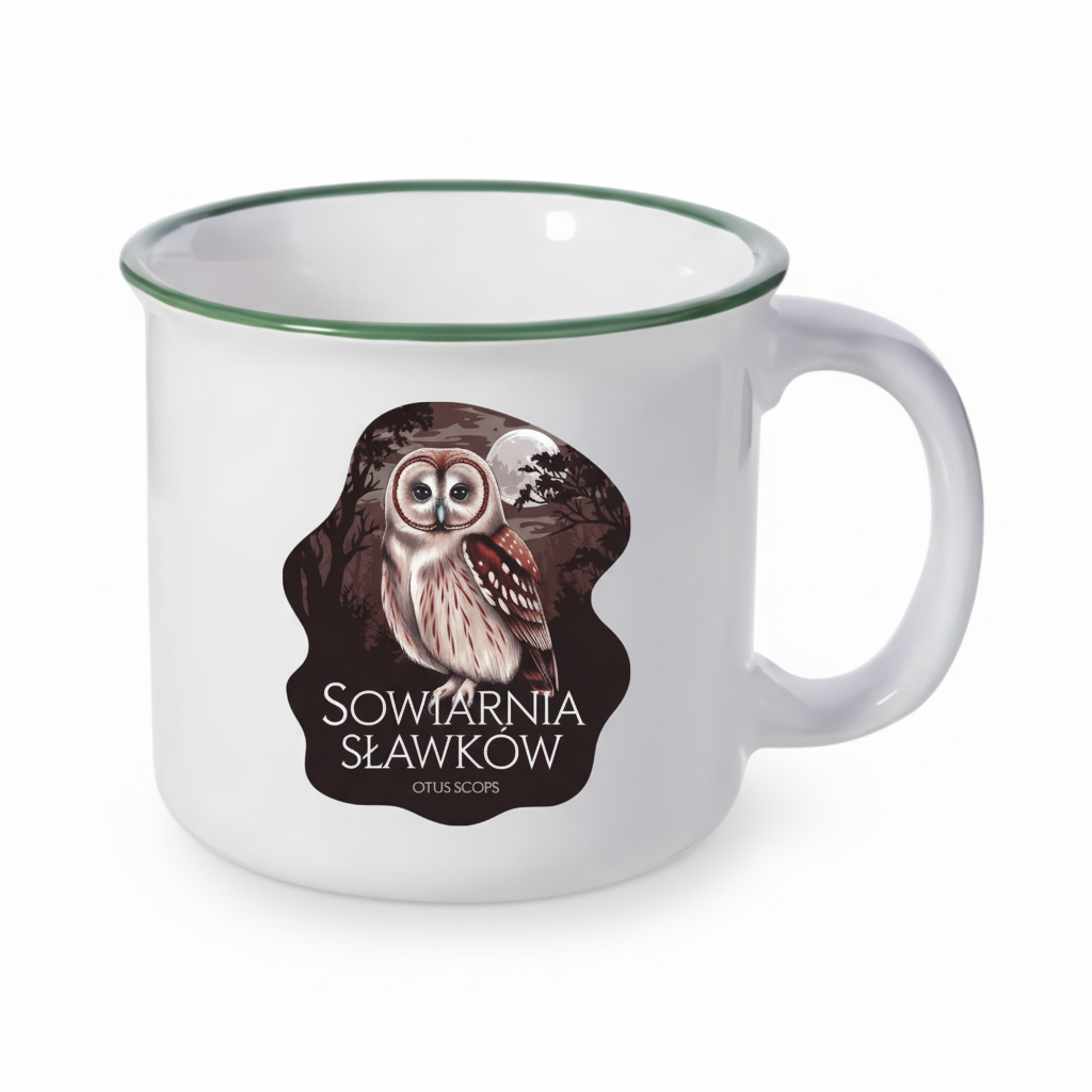 kubek sowa Otus scops