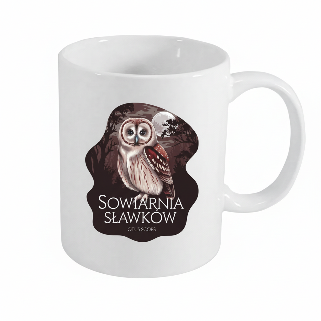 kubek klasyczny sowa Otus scops