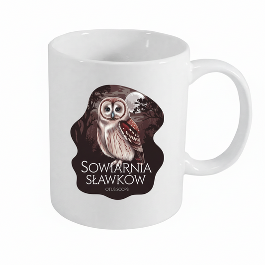 kubek klasyczny sowa Otus scops
