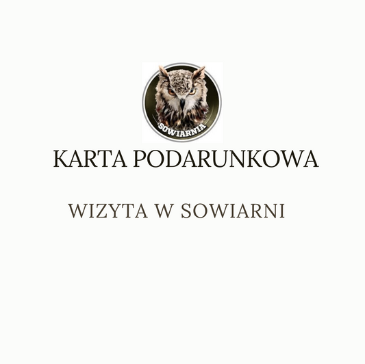 Karta prezentowa "Wizyta w Sowiarni"