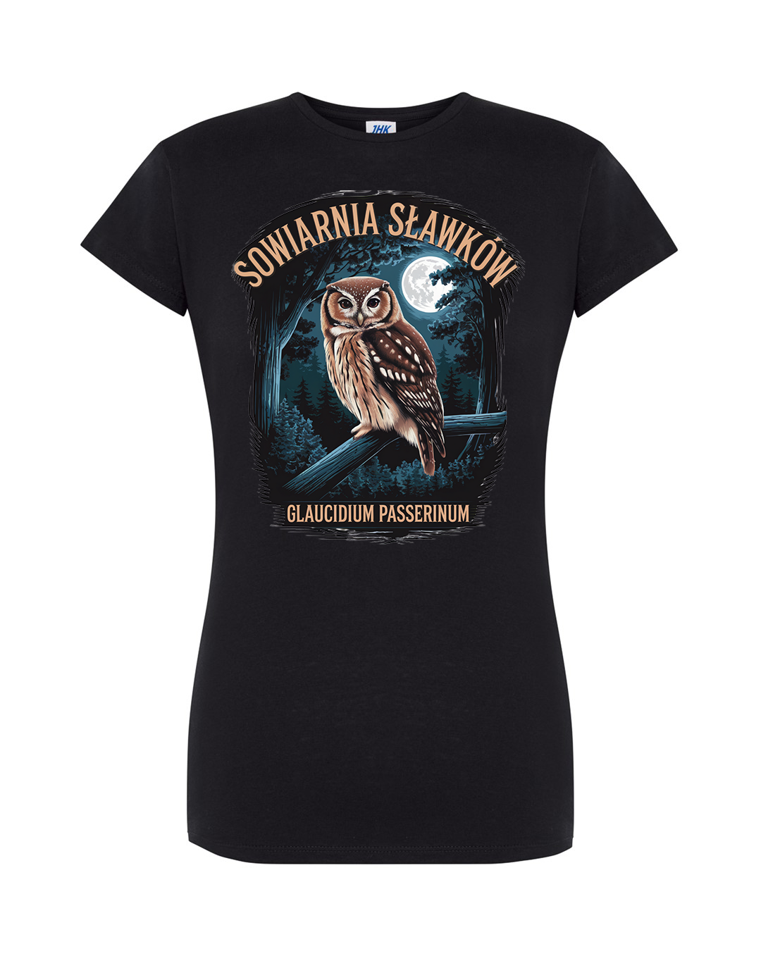 koszulka damska - sowa Glaucidium passerinum