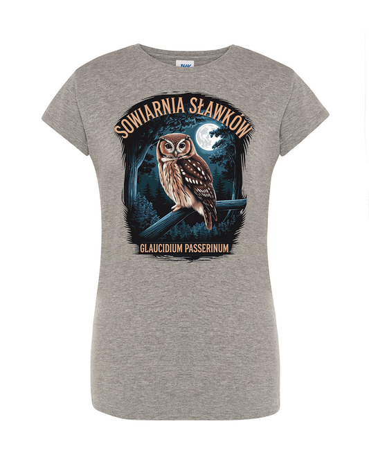 koszulka damska - sowa Glaucidium passerinum