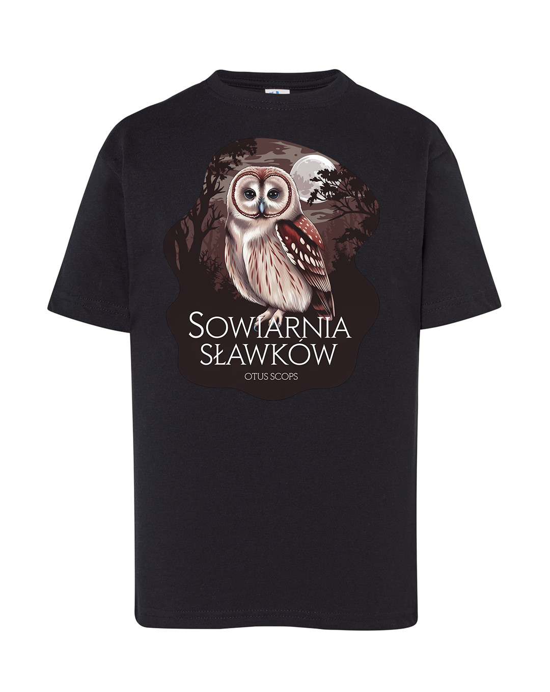 koszulka dziecięca - sowa Otus scops