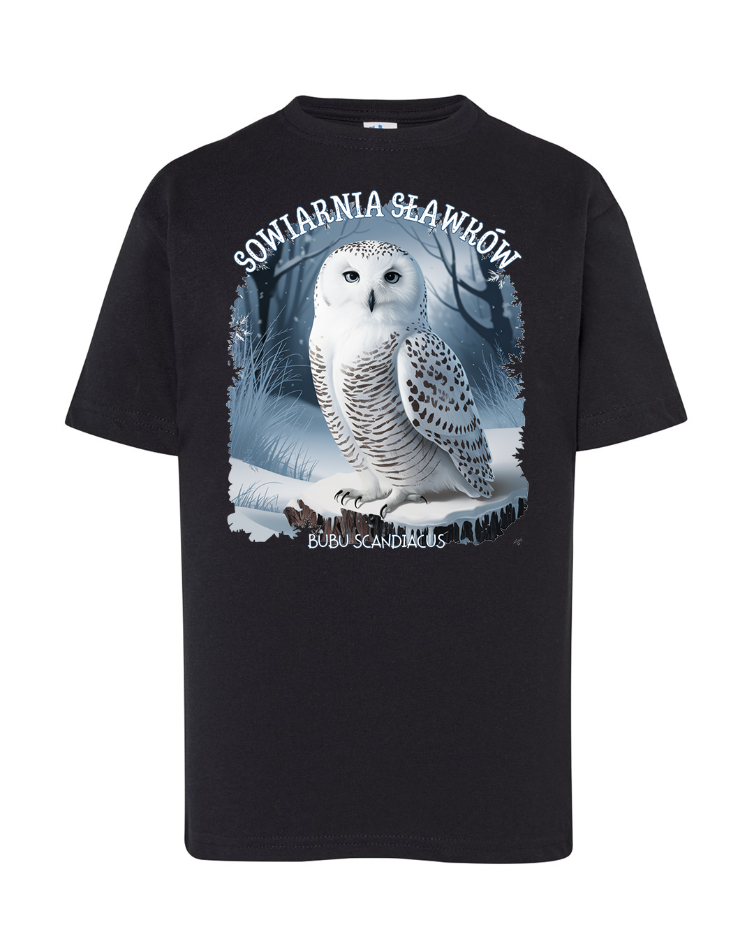 koszulka dziecięca - sowa Bubo scandiacus
