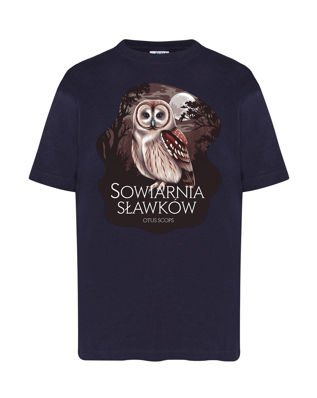 koszulka dziecięca - sowa Otus scops