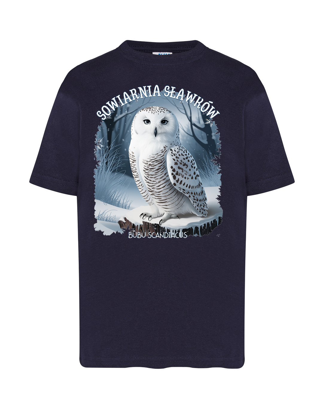 koszulka dziecięca - sowa Bubo scandiacus