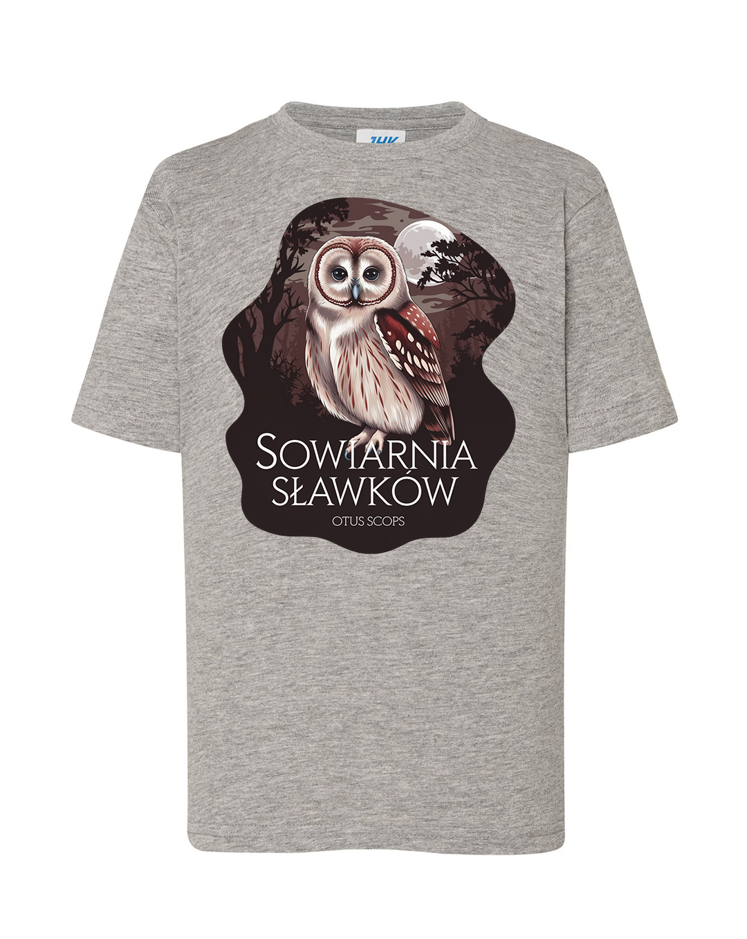 koszulka dziecięca - sowa Otus scops