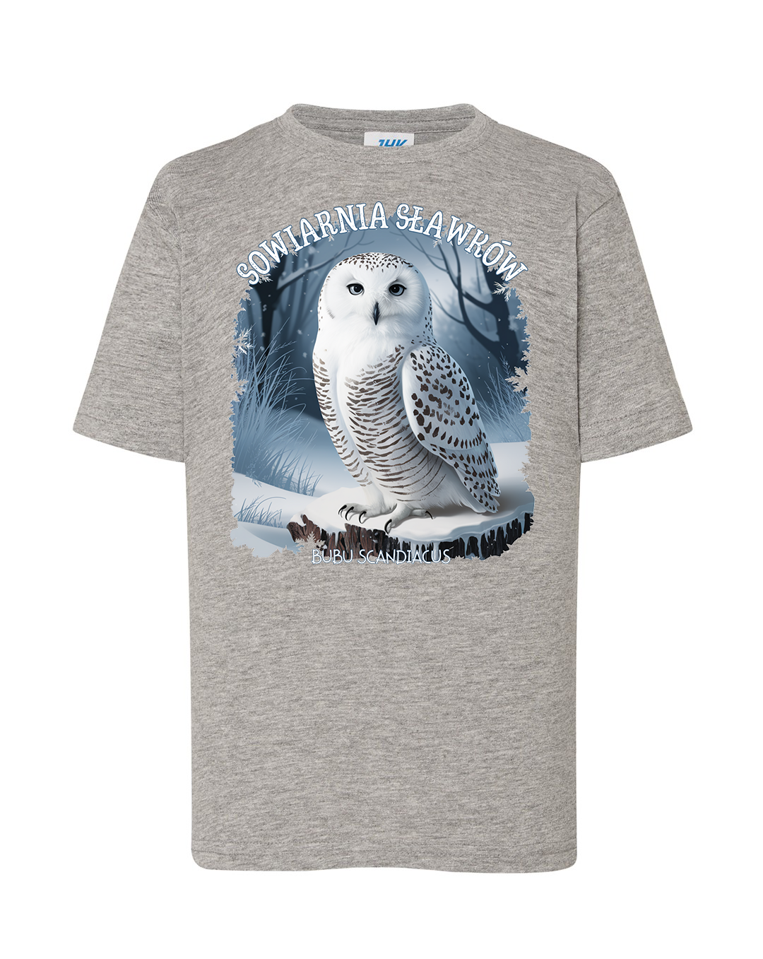 koszulka dziecięca - sowa Bubo scandiacus