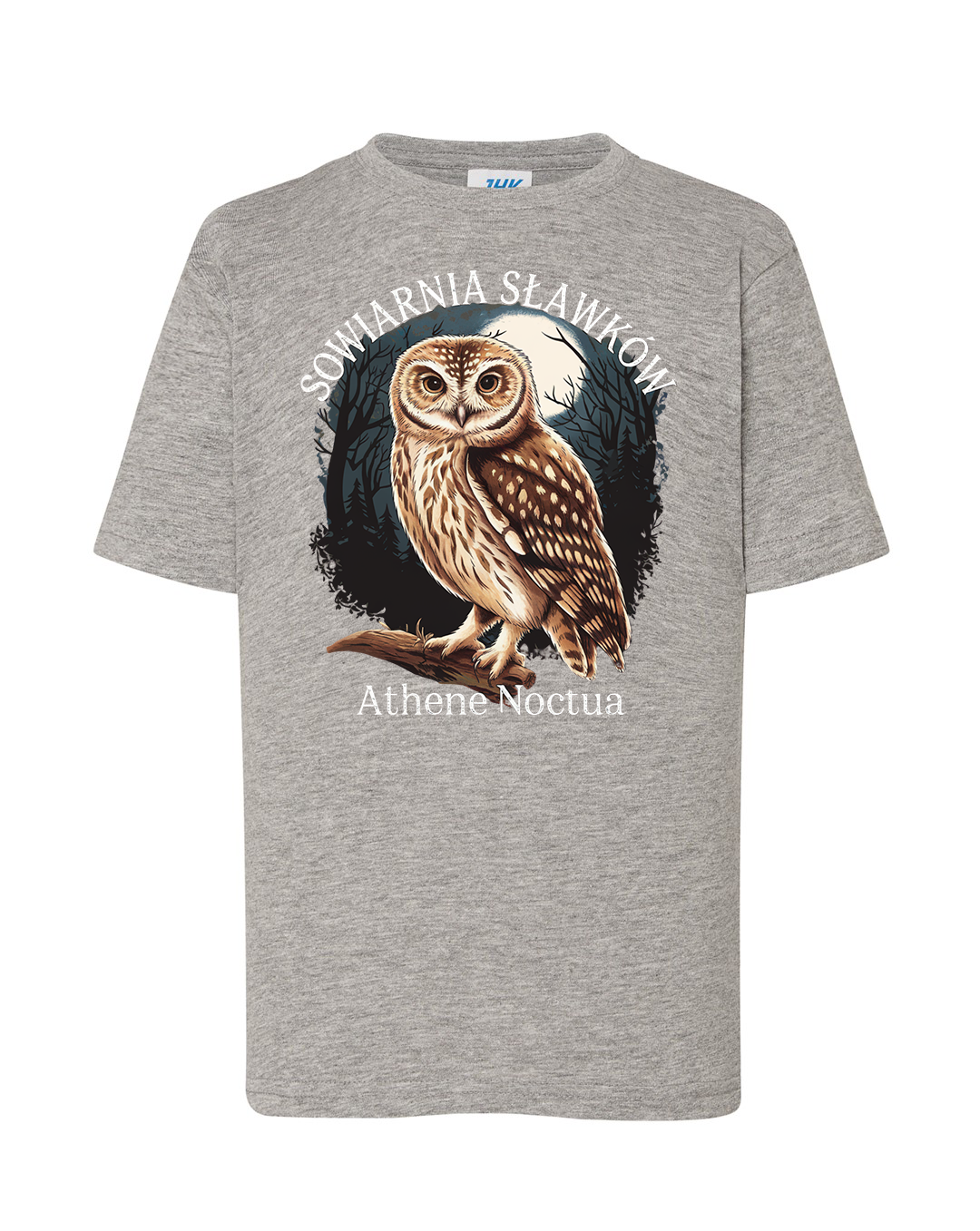 koszulka dziecięca - sowa Athene noctua