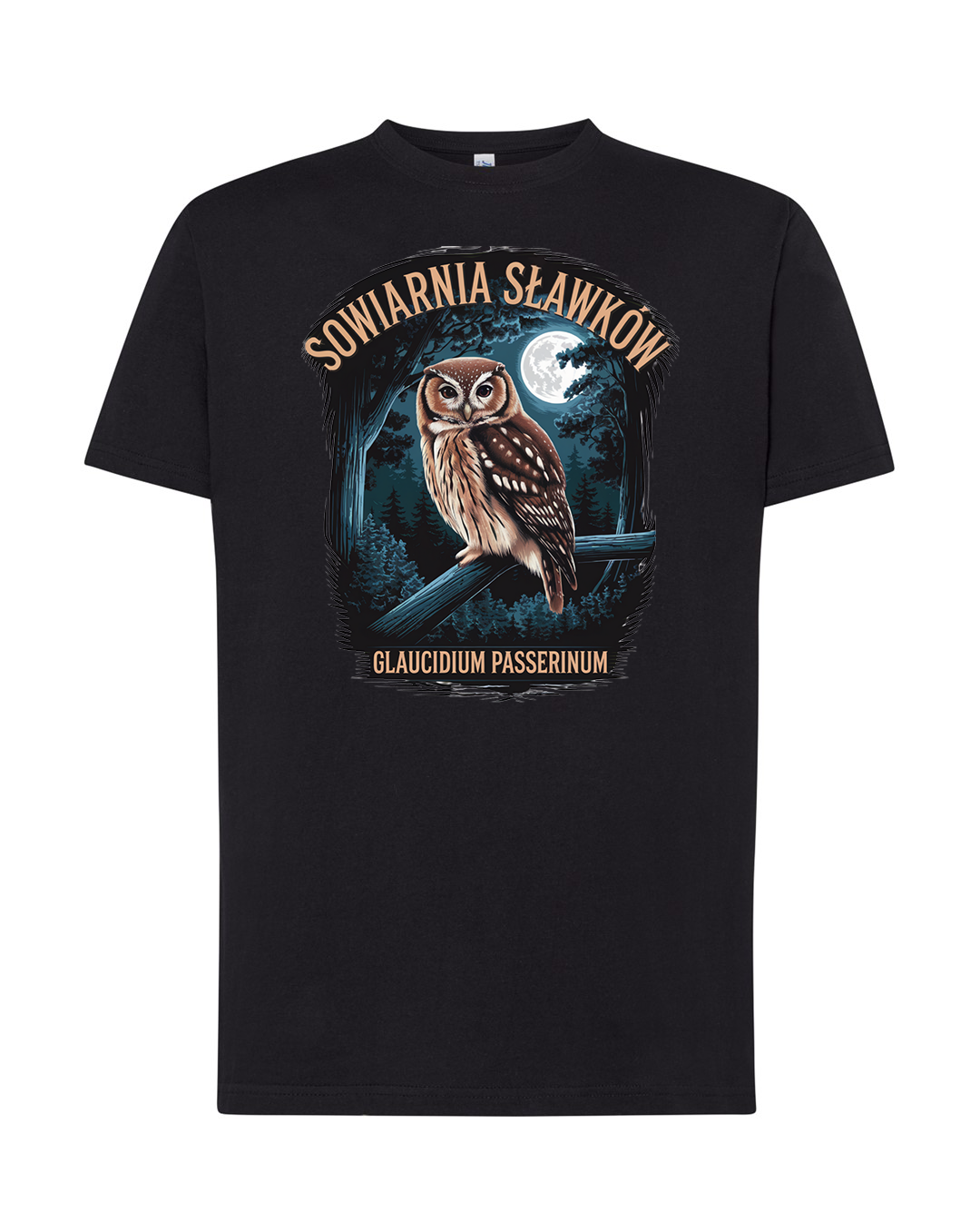 koszulka męska - sowa Glaucidium passerinum